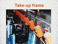 Take-up frame Take-up frame