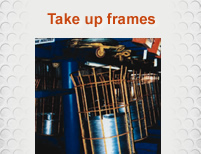 Take up frames with patternlay Take up frames with patternlay