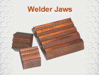 Welder jaws Welder jaws