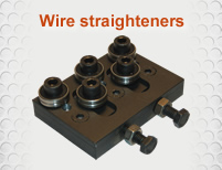 Wire straighteners Wire straighteners