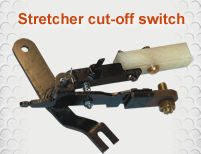 Stretcher cut-off switch
