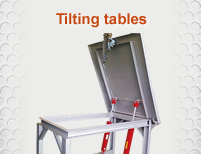 Tilting tables